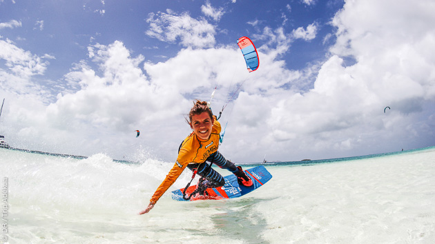 Stage de kitesurf au Venezuela, avec une coach pro