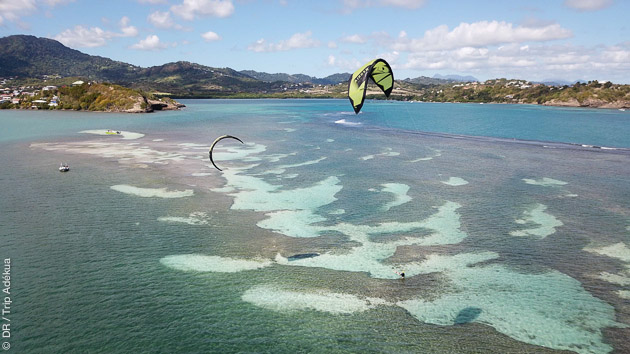 Séjour kitesurf en Martinique dans les Antilles françaises