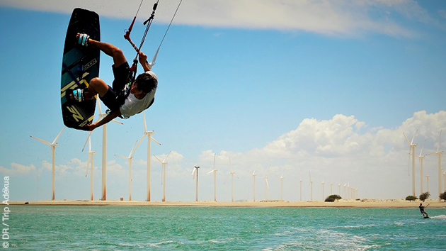 stage de kitesurf au Brésil