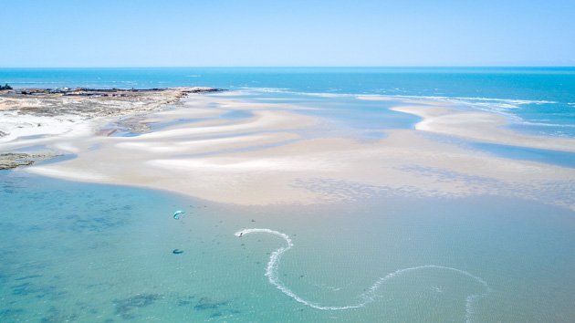 Progresser en kite sur les meilleurs spots du Brésil