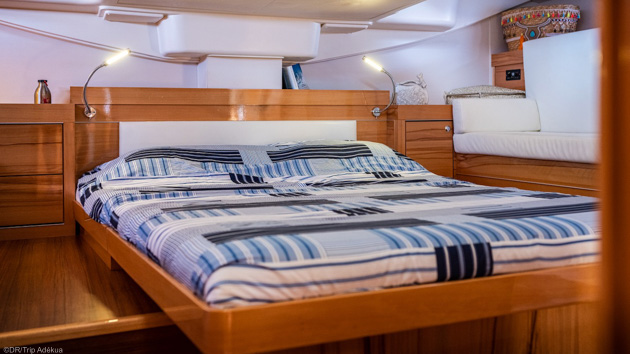 Votre bateau tout confort pour une croisière kite de rêve en Sardaigne