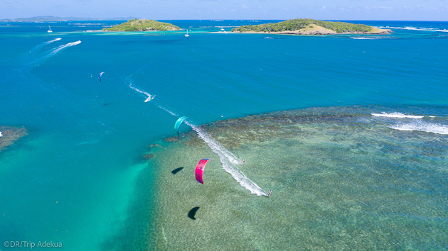 Séjour kitesurf paradisiaque aux Antilles en Martinique