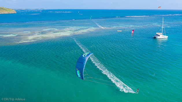 Votre séjour kite sur un voilier dans les Caraïbes