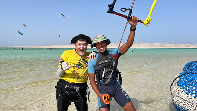 Un séjour kite pour riders autonomes en mer Rouge