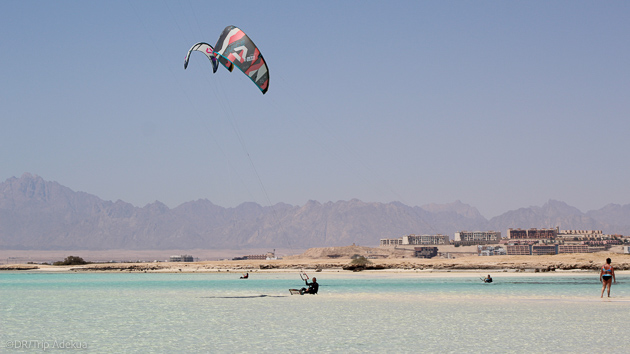 Vacances kitesurf de rêve en mer Rouge au départ de Hurghada