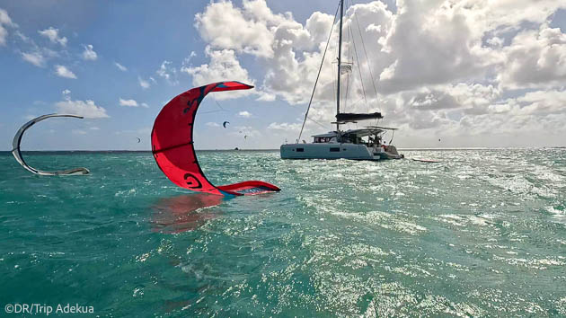 Croisière kitesurf en Corse au départ de Bonifacio avec coaching