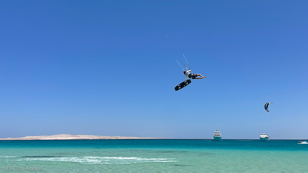 Sessions de kite de rêve en mer Rouge pendant votre croisière