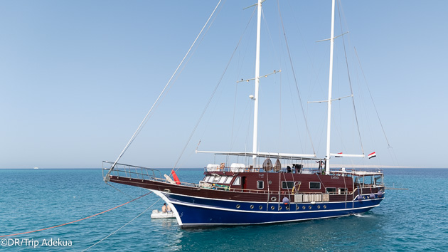 Votre bateau de croisière tout confort pour votre séjour kite en Egypte