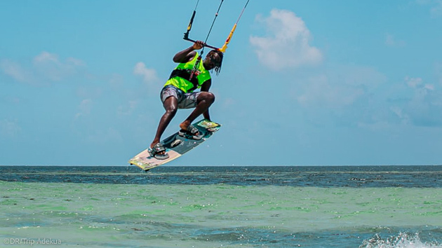 Vacances kitesurf de rêve dans l'Océan Indien au Kenya