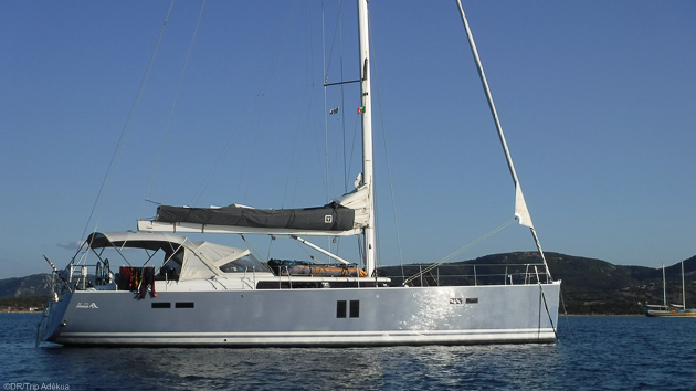 Votre voilier de17 mètres pour une croisière paradisiaque en Méditerranée