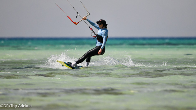 Progressez en kitesurf pendant votre croisière en mer Rouge
