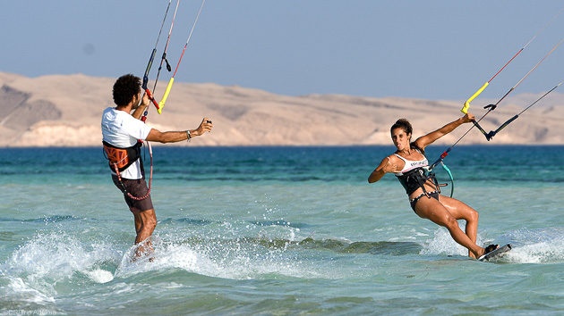 Naviguez en kitesurf sur les plus beaux spots de la mer Rouge en Egypte