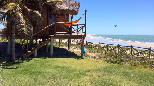 Logé dans des pousadas de luxe, venez kiter sur les spots entre Cumbuco et Jericoacoara