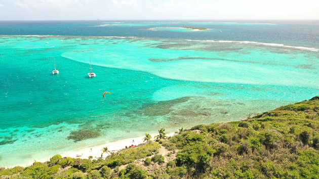 Des vacances kitesurf paradisiaques aux Grenadines