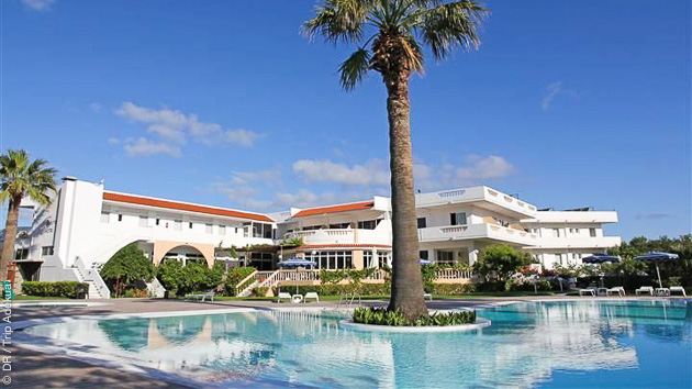 votre hotel tout confort pour votre stage de kite surf à Rhodes