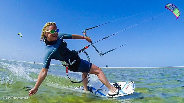 votre stage de kitesurf sur la lagune de Djerba