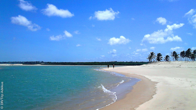 des plages magnifique pour votre trip kite au brésil