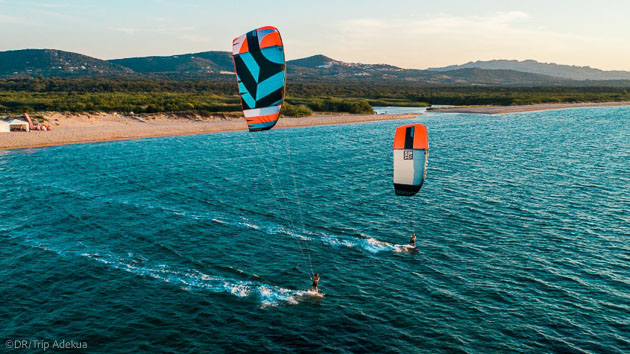 Vacances kite inoubliables à Porto Pollo en Sardaigne