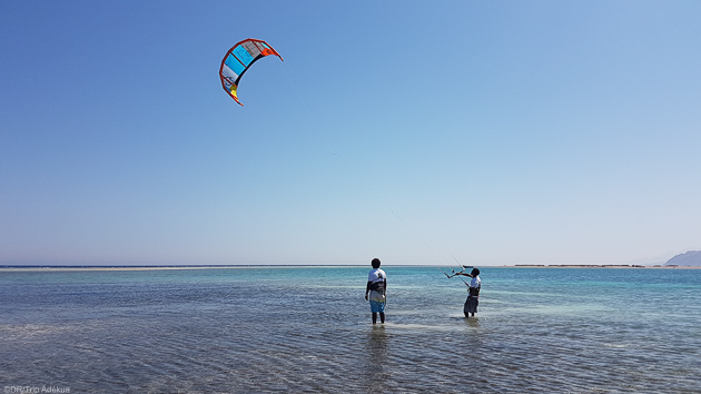 Un séjour kitesurf de rêve en mer Rouge à Dahab