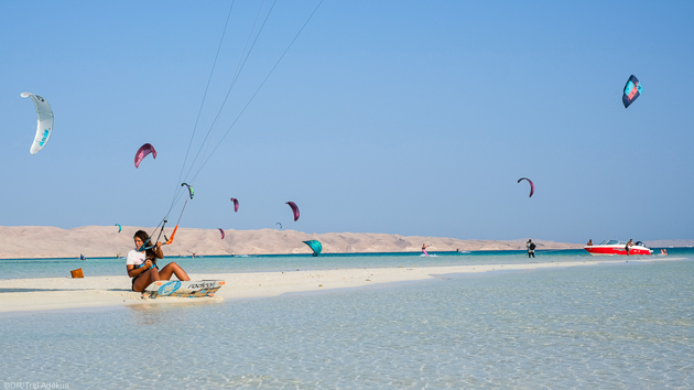 Découvrez les plus beaux spots de kite de El Gouna en Egypte