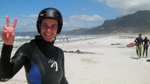 condtions de kitesurf à Cape Town pour tous les niveaux grâce aux conseils de Patrice