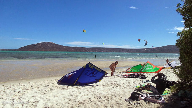 belles plages et bon vent pour apprendre le kitesurf à Cape Town