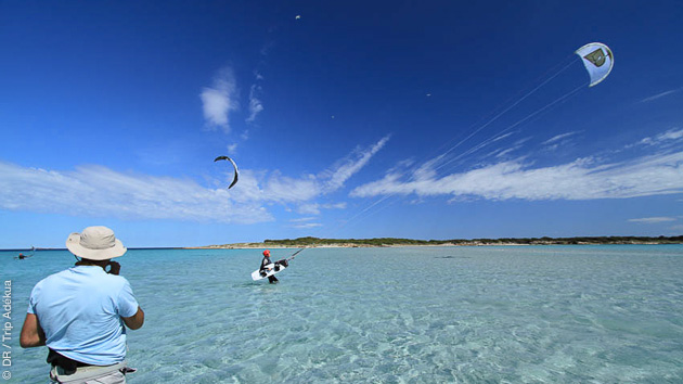 Progressez en kitesurf sur les plus beaux spots de Bonifacio en Corse
