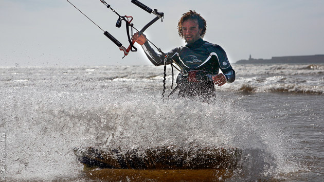 Kitesurf directement sur le spot, avec hébergement et location de matériel à Essaouira