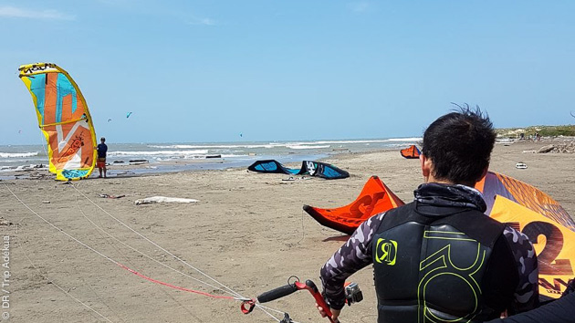 Un guide kite francophone vous conseille pour les spots sur ce séjour en Colombie