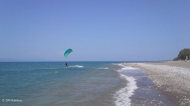 Un séjour kite de rêve sur l'île de Rhodes en Grèce