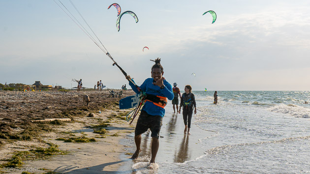 Porgressez en kite pendant votre séjour en colombie