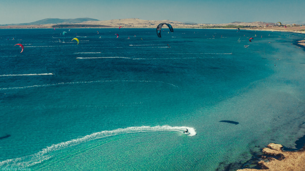 Un kitesurf trip de rêve à Limnos en mer Egée, Grèce