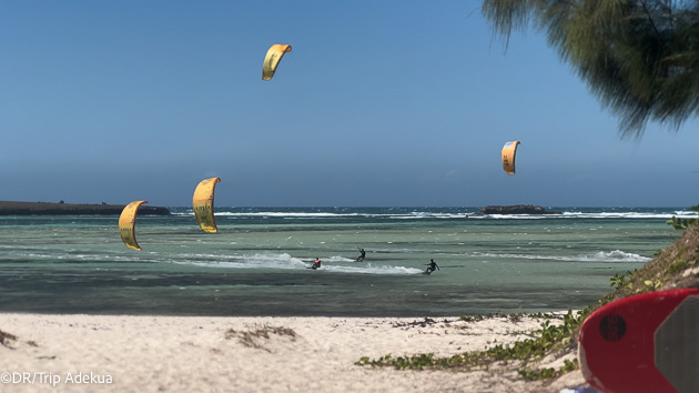 Progressez en kite sur le spot de Sakalava à Madagascar
