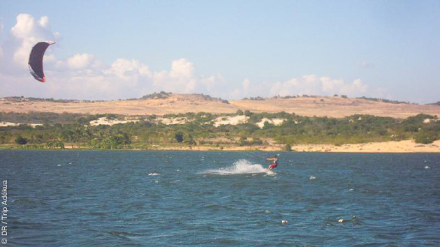 navigation sur la lagune à Mui Ne