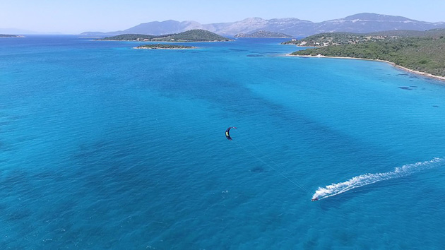 Votre séjour kite et yoga sur l'île d'Evia en Grèce