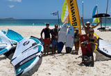 Votre matériel de kitesurf durant votre kite trip sur Anguilla - voyages adékua