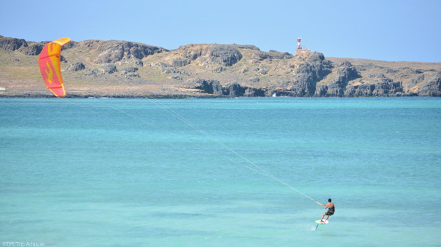 Le lagon de Boa Vista pour un stage de kitefoil unique au Cap Vert