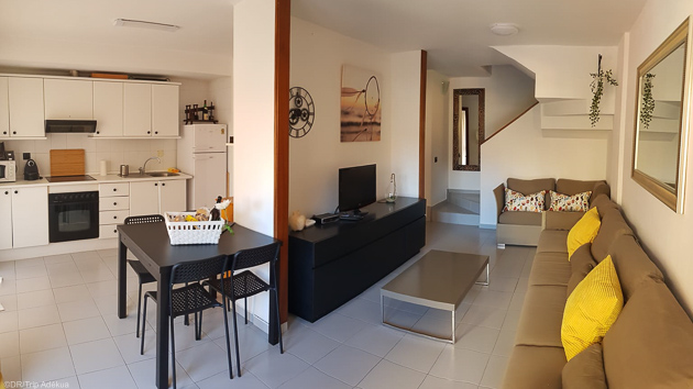 Un duplex tout confort pour 4 personnes sur le spot de El Medano à Tenerife