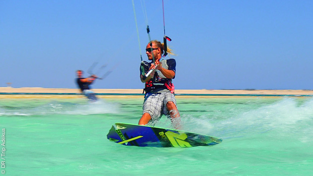 découverte du kitesurf à Safaga, sur la Mer Rouge