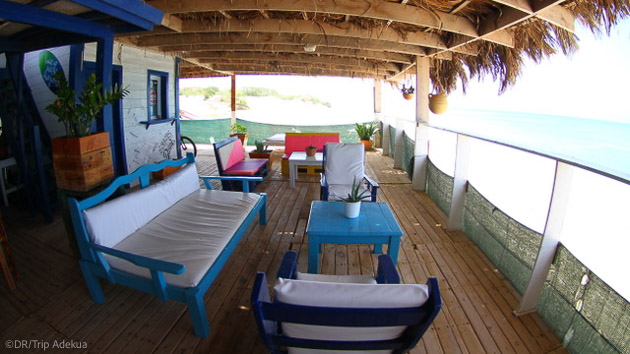 Votre hébergement tout confort face au spot de kitesurf à Boa Vista au Cap Vert