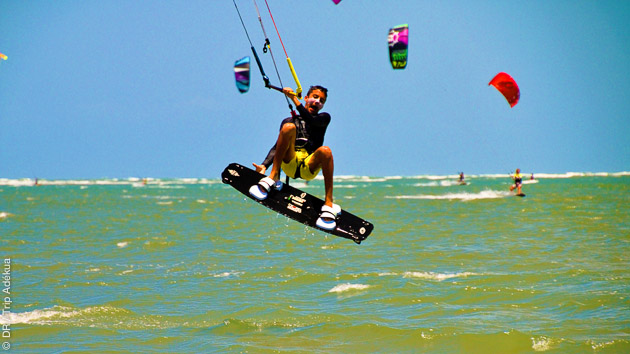 Stage de kite avec cours semi-privé pour 4 personnes à Pontal de Maceio au Brésil