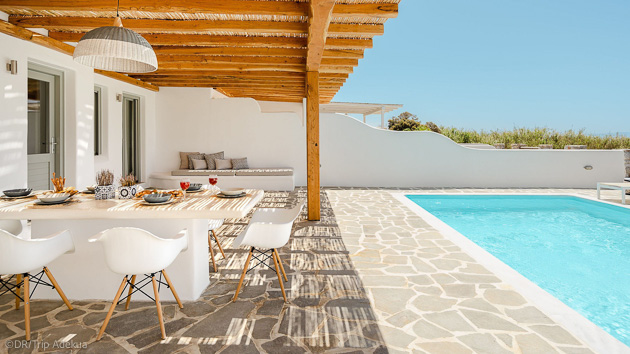Votre villa avec piscine à Naxos en Grèce pour un séjour kite de rêve