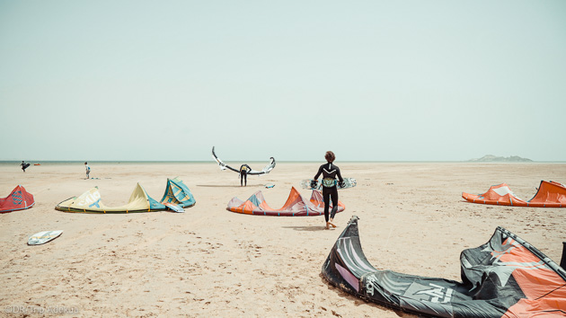 Progressez en kite sur les meilleurs spots de la lagune de Dakhla