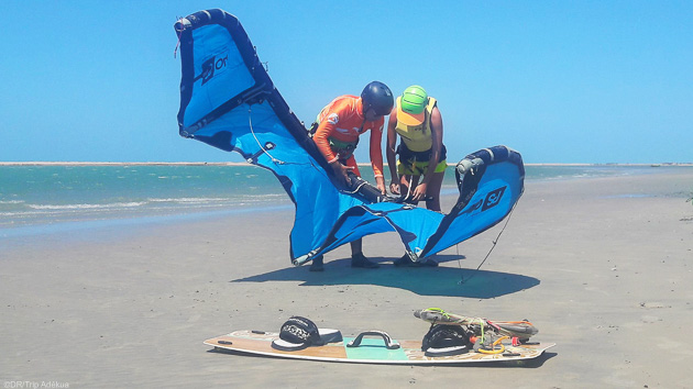 Un séjour kitesurf unique à Lagoinha au Brésil