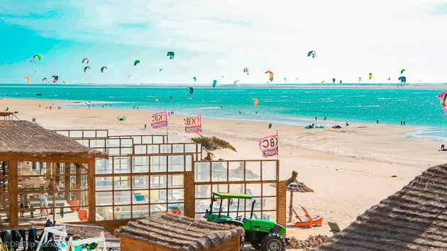 Progressez en kitesurf sur la lagune de Dakhla au Maroc