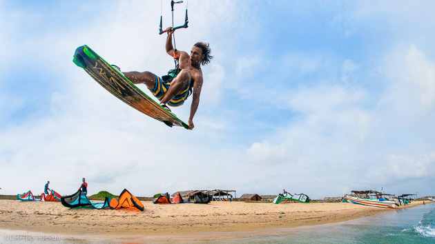 Des vacances kitesurf avec hébergement au Sri Lanka