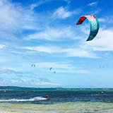 Commentaire de Brice sur son séjour kite à Boracay, aux Philippines avec William et Trip Adékua