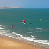 Commentaire Anne Marie vacances kitesurf au Brésil à Lagoinha avec Virginie et Trip Adékua