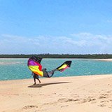 Commentaire de Eric sur son séjour kitesurf à Lagoinha (Brésil) avec Virginie