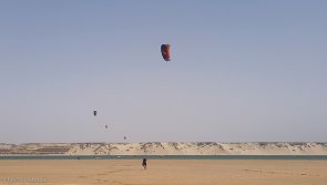 Avis vacances kite sur la lagune de Dakhla au Maroc